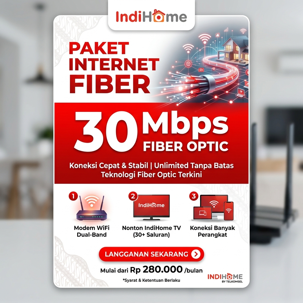 Paket IndiHome 30 Mbps