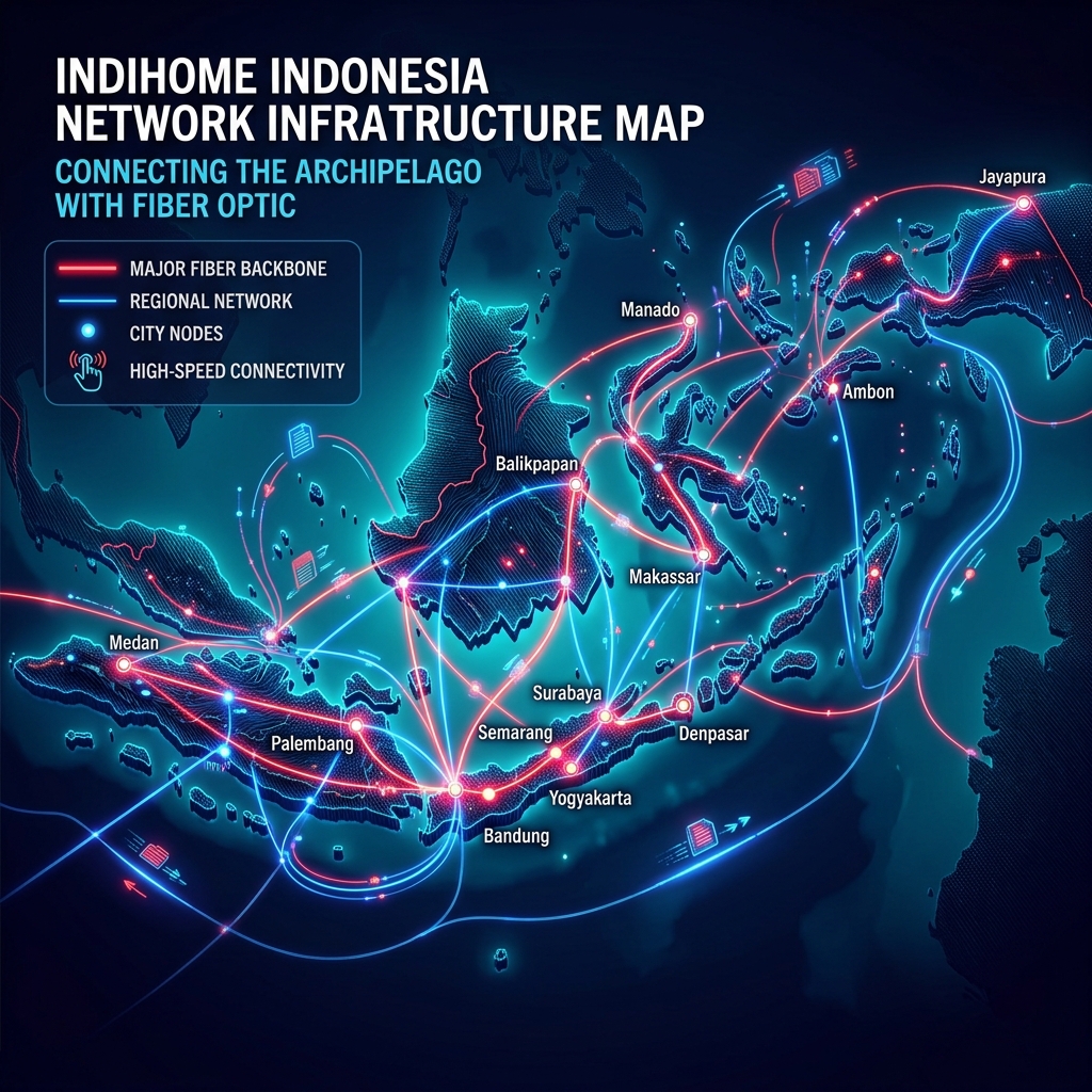 Jaringan IndiHome Indonesia